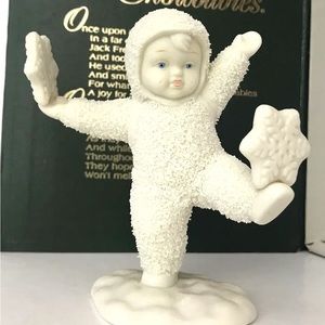 **BOGO (see below) Dept 56 Snowbabies “It’s Snowing!” figurine, retired.